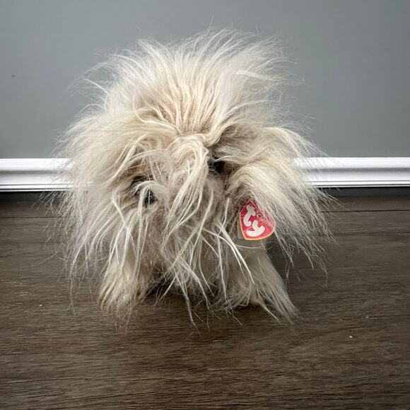 Vintage 1999 TY Beanie Buddy Duster The Dog  13” Plush‎ - Picture 1 of 7